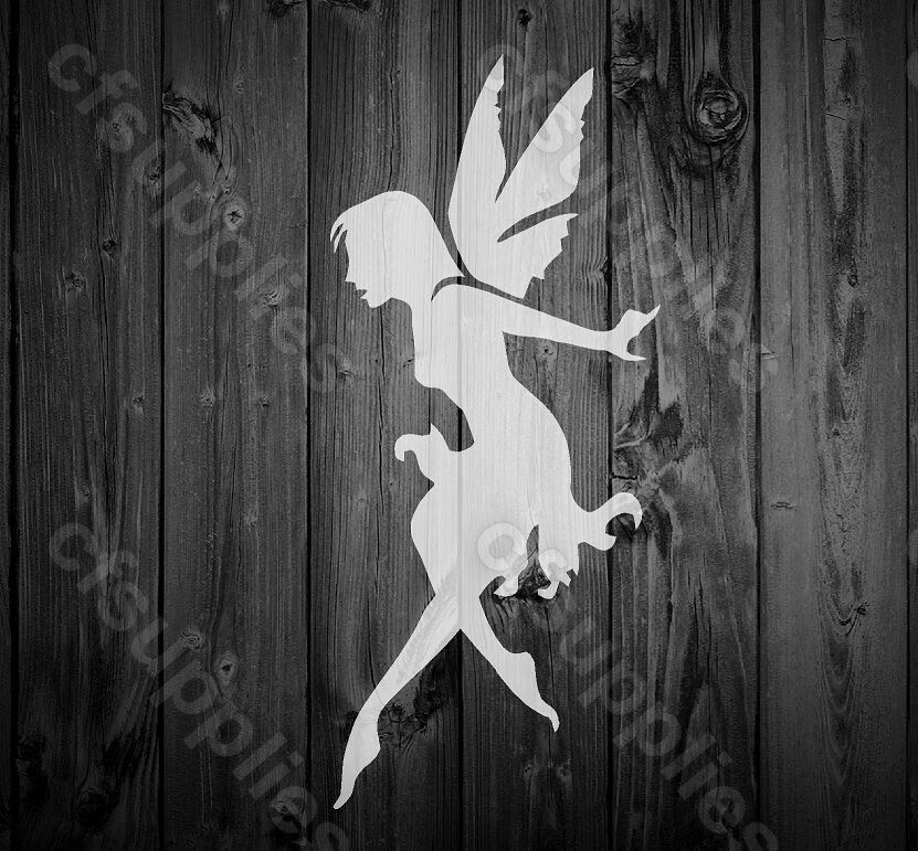 FAIRY melinex STENCIL nurseries rustic SHABBY CHIC A5/A4 *NEW 190 micr