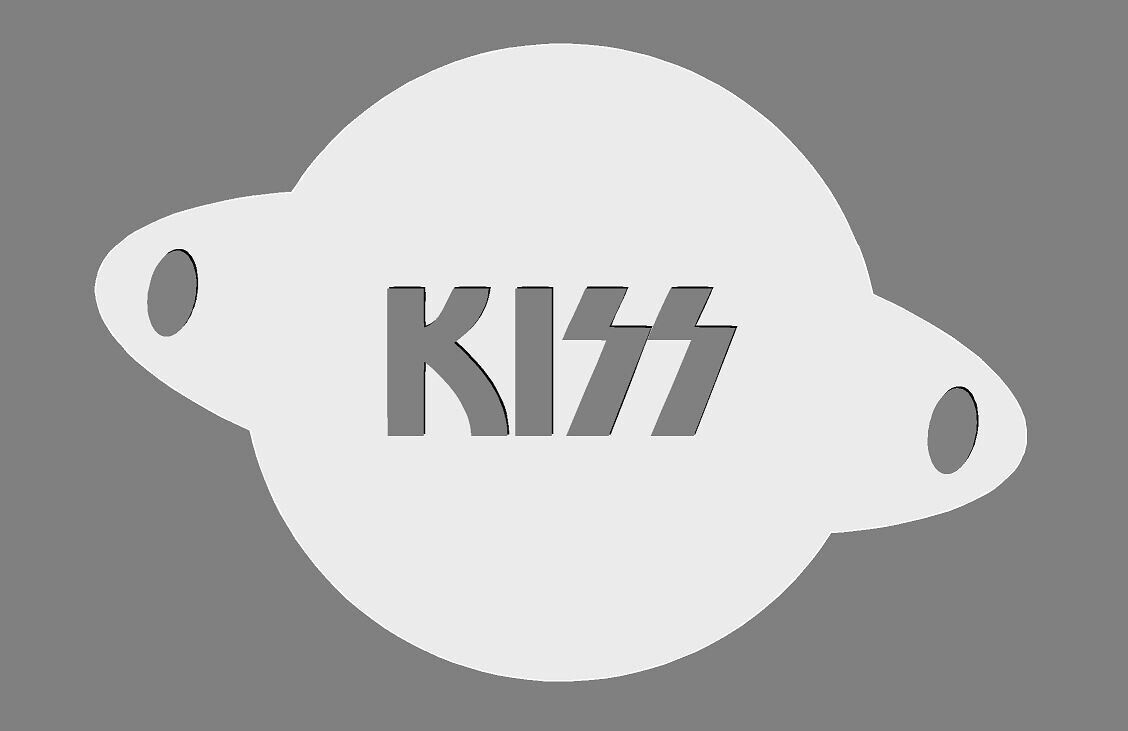 110mm Kiss Stencil