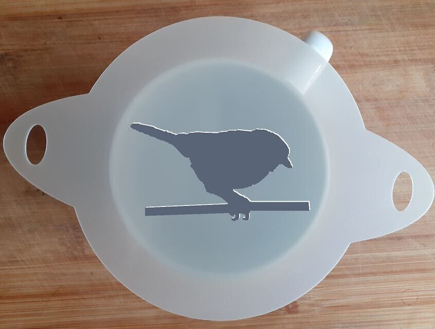 110mm Bird Mylar Stencil