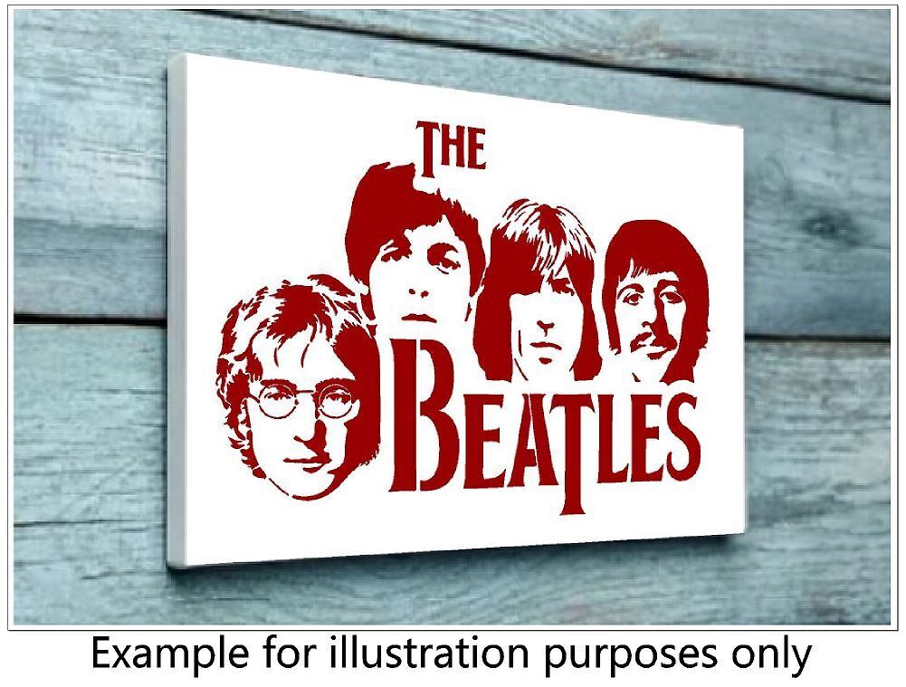 The Beatles Unique style Mylar Stencil