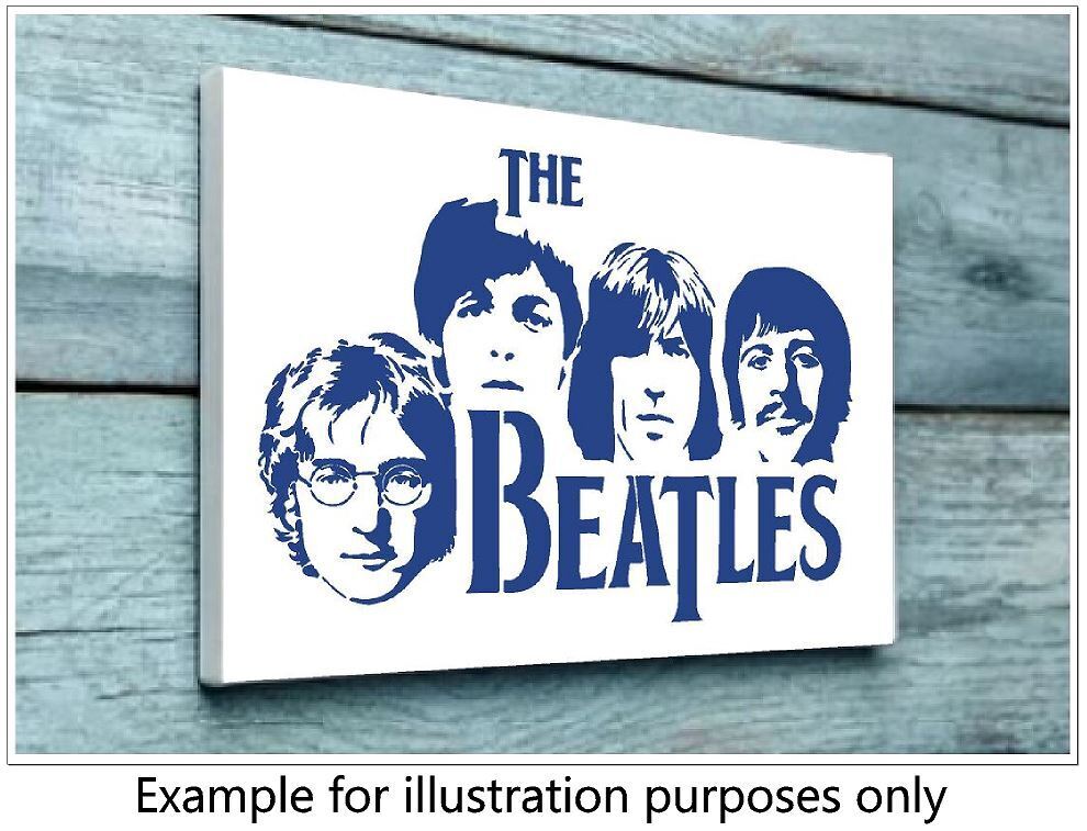 The Beatles Unique style Mylar Stencil