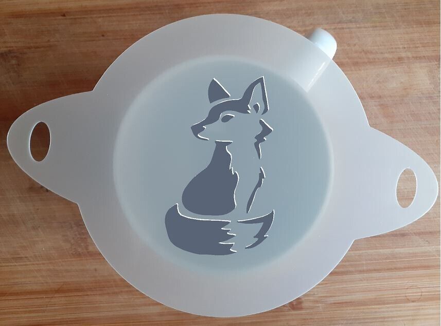 110mm Fox Stencil