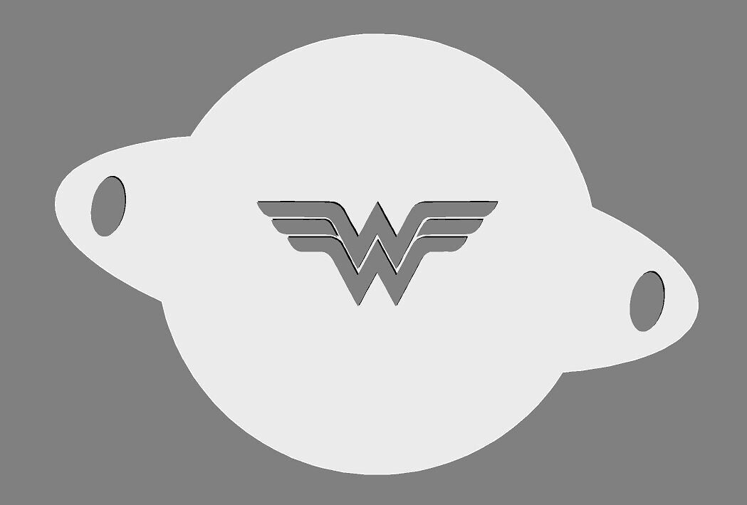 110mm Wonder Woman  Stencil