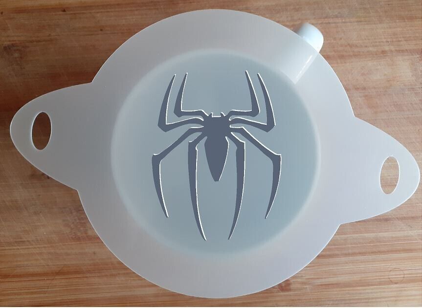 110mm Spider Logo Stencil