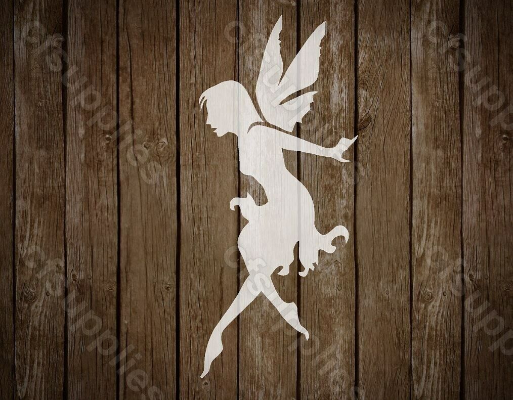 FAIRY melinex STENCIL nurseries rustic SHABBY CHIC A5/A4 *NEW 190 micr