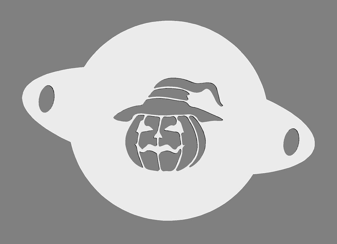 110mm Pumpkin Stencil (4)