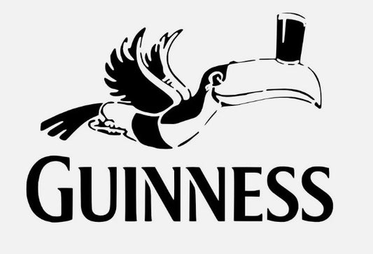 Toucan Guinness Mylar Stencil – A5, A4 & A3 | 190 Micron