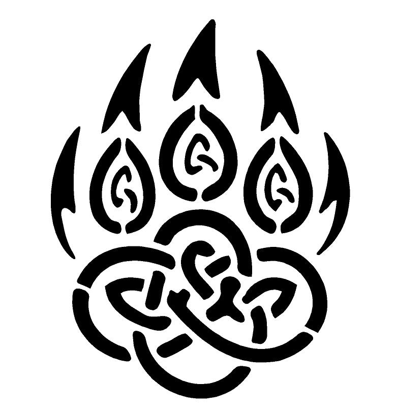Viking and Celtic Mylar Stencils, 16 Designs, Reusable 190 Micron