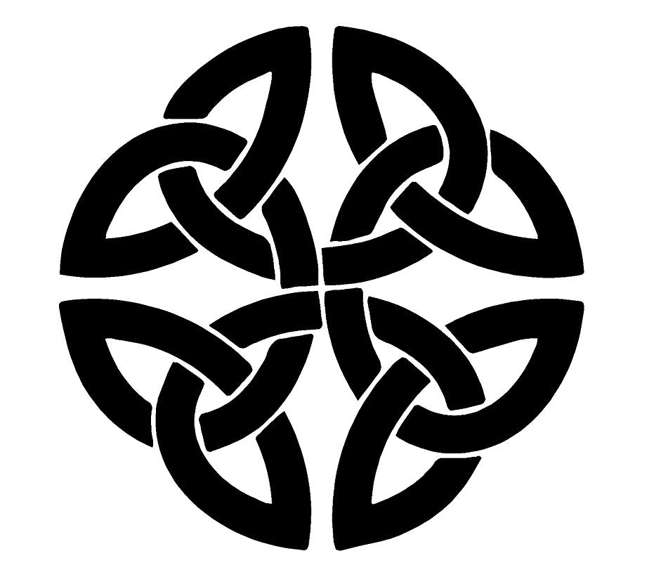 Viking and Celtic Mylar Stencils, 16 Designs, Reusable 190 Micron