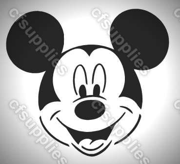 Mickey Mouse Disney Mylar Stencil A5/A4/A3 sizes 190 micron