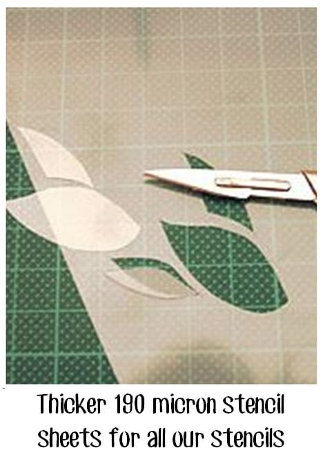 Humming Bird Mylar Stencil A3/A4/A5 sizes Tough 190 micron Reusable