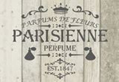 Parisienne Vintage Stencil  (167)