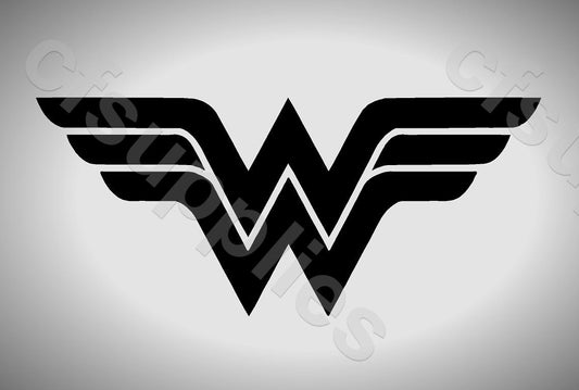 Wonder Woman DC Theme  Mylar Stencil