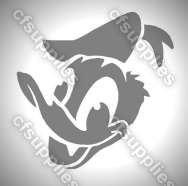 Donald Duck Disney Mylar Stencil A5/A4/A3 sizes 190 micron