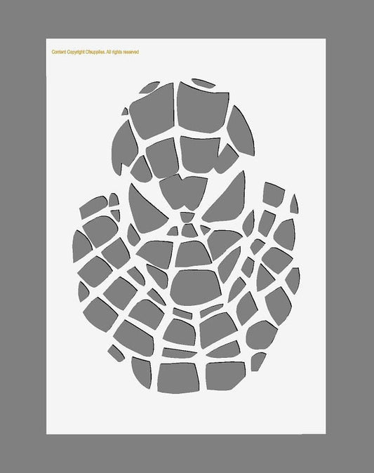Spiderman Marvel Stencil
