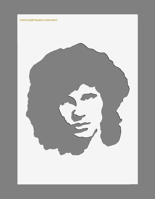 Jim Morrison Stencils