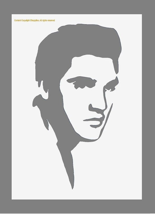 Elvis Stencils  (#1)