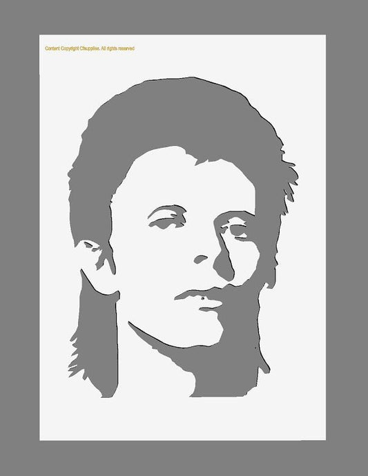 David Bowie Stencil