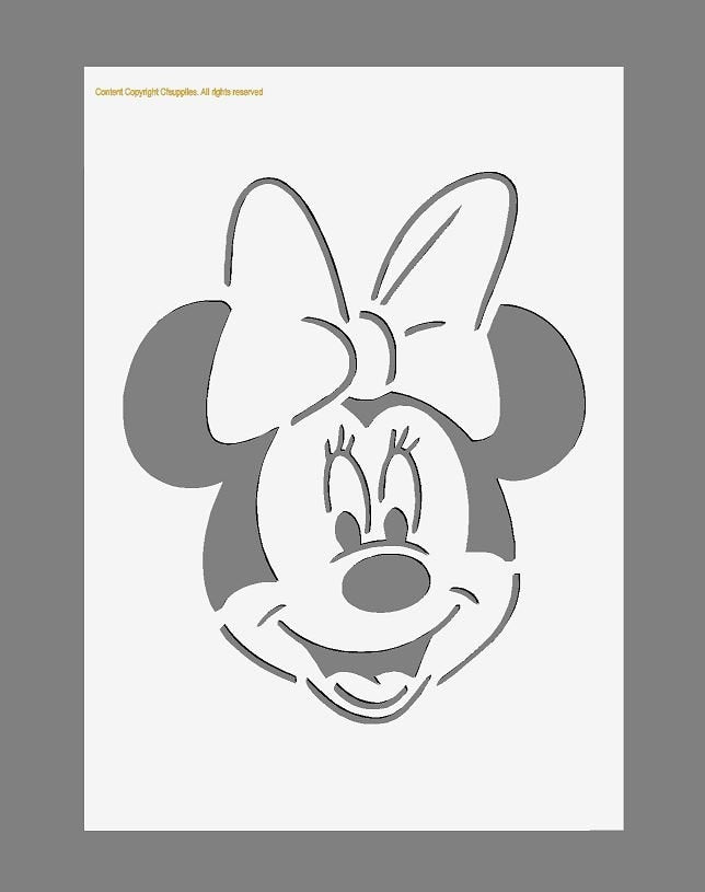 Cartoon character Theme Polyester Stencils  in A3/A4/A5 sheet sizes 19