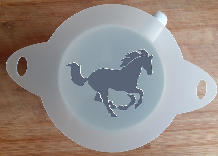 110mm Mylar Stencil  'Galloping Horse'