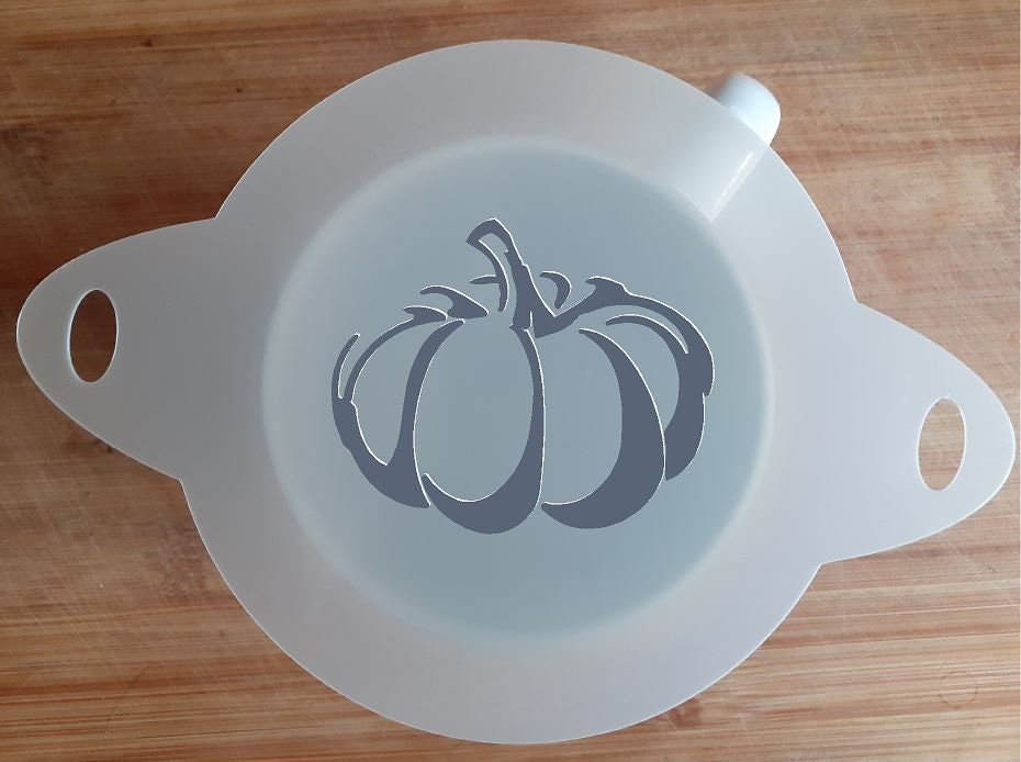 110mm Mylar Stencil  'Pumpkin'  (2)