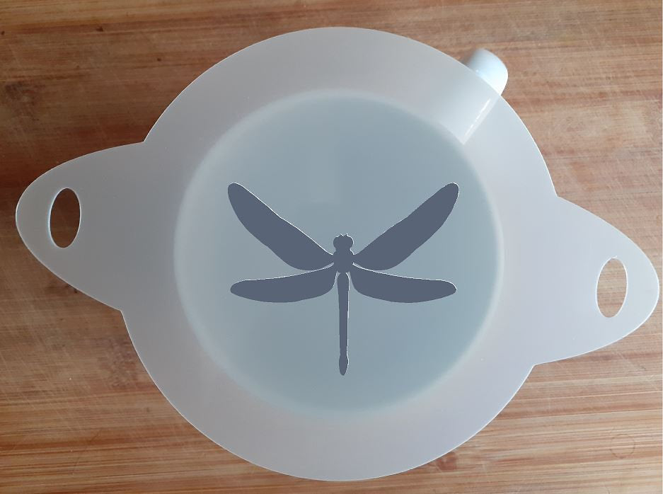 110mm Mylar Stencil  'Dragon Fly'