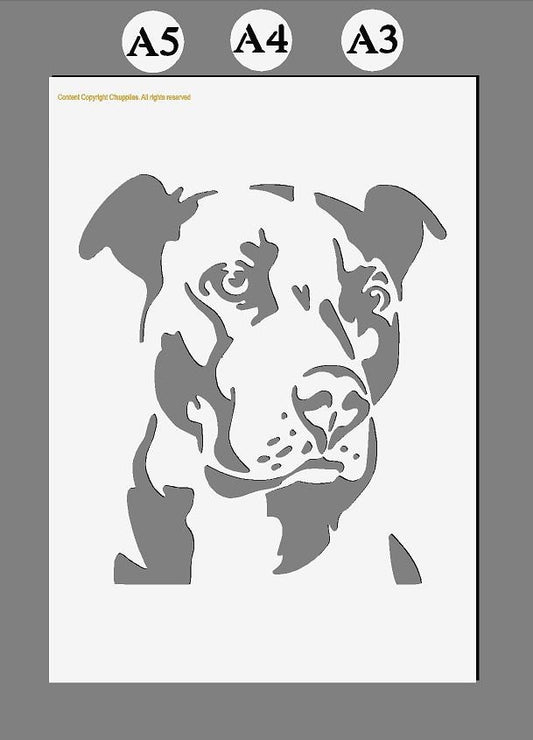 Mylar Stencil 'Great Dane Dog'