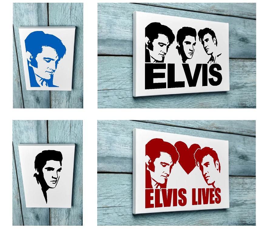 Elvis Mylar Stencil A5/A4/A3 sizes 190 micron (#4)